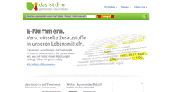 Desktop Screenshot of das-ist-drin.de