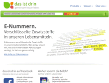 Tablet Screenshot of das-ist-drin.de